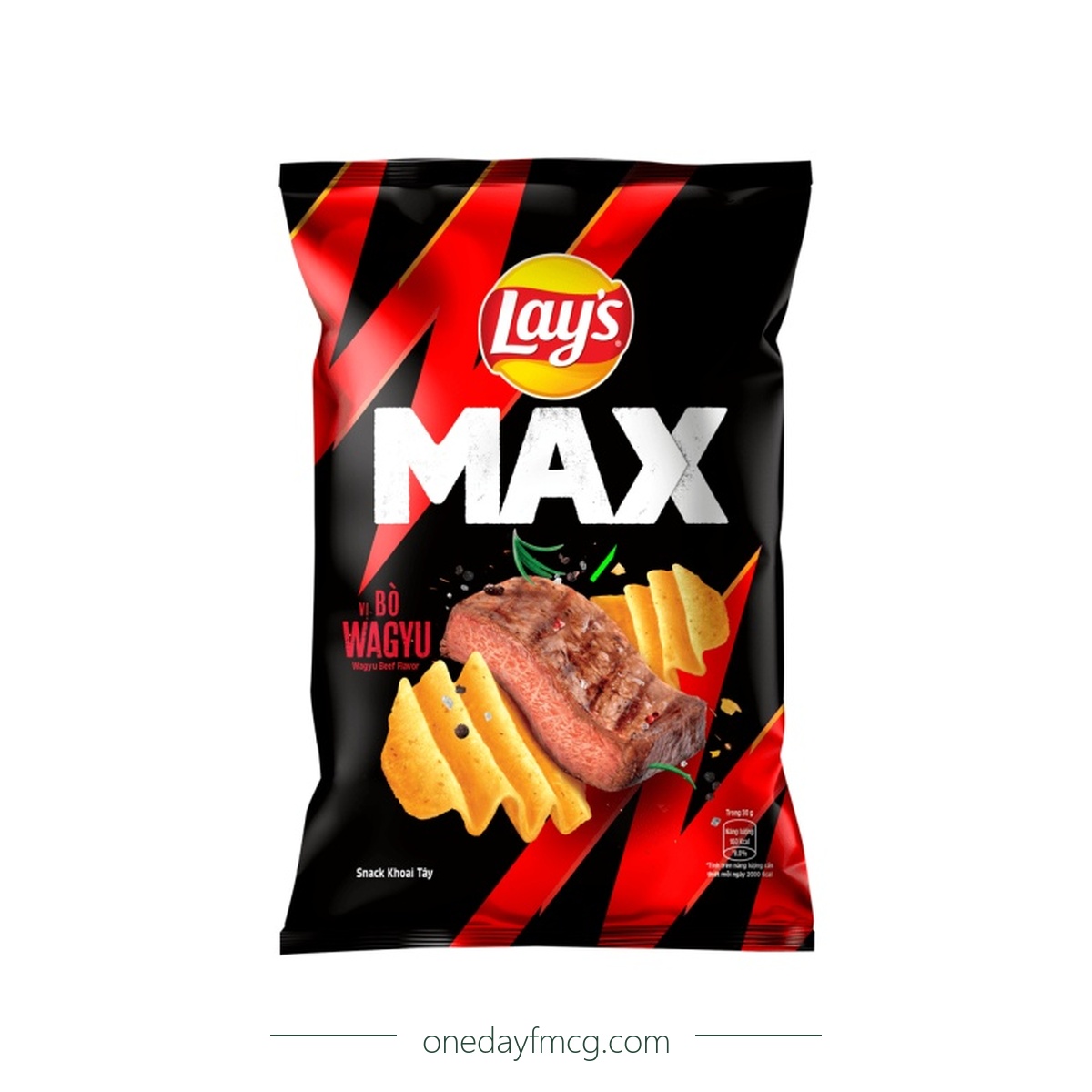 Lays Max Wagyu Beef Flavored Potato Chips 42g